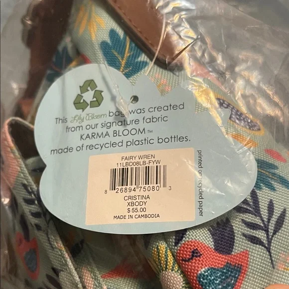 Lilly Bloom Fairy Wren Christina Crossbody bag - Picture 5 of 7